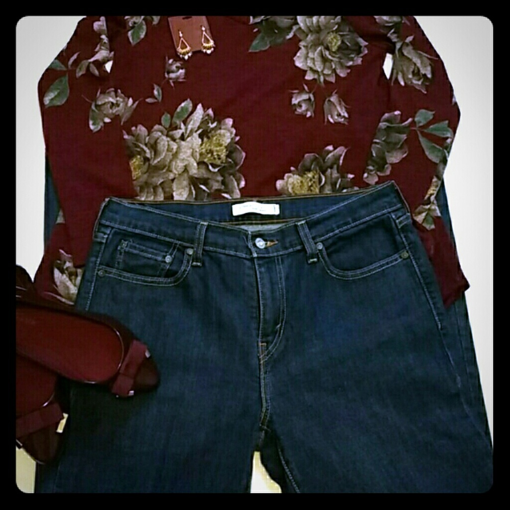 NWOT LEVIS 505 STRAIGHT LEG JEANS SIZE 10M